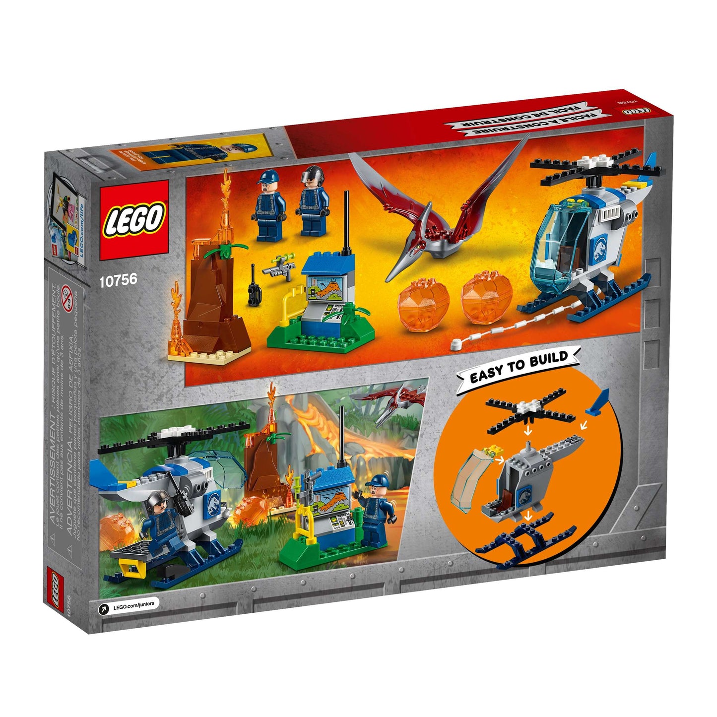Juniors: Jurassic World 10756 Pteranodon Escape