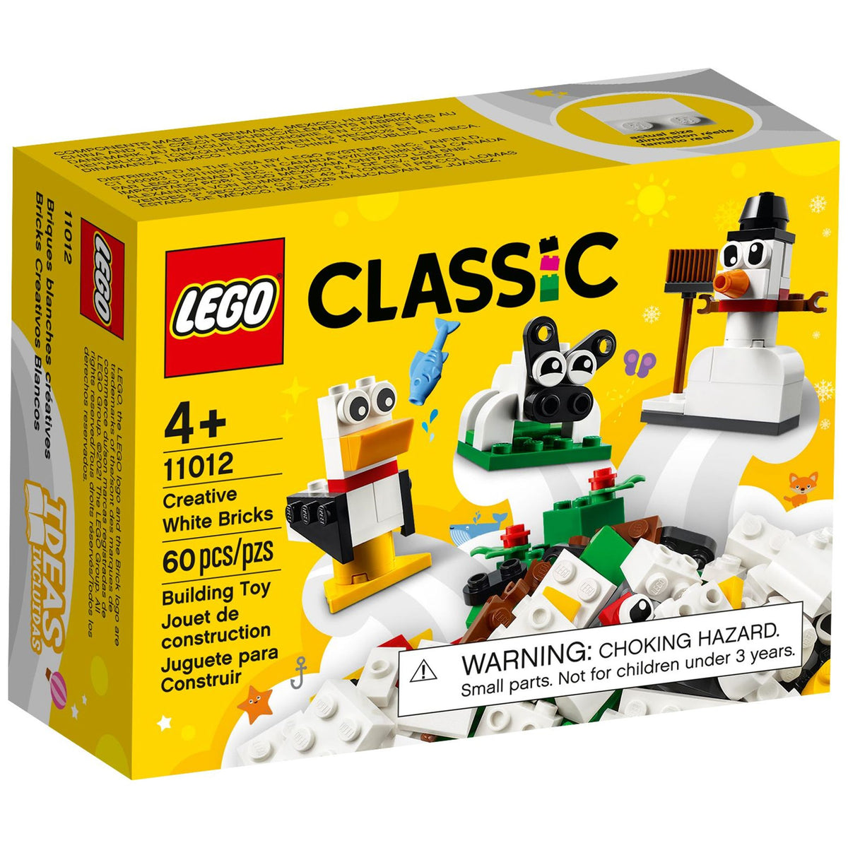Classic 11012 Creative White Bricks