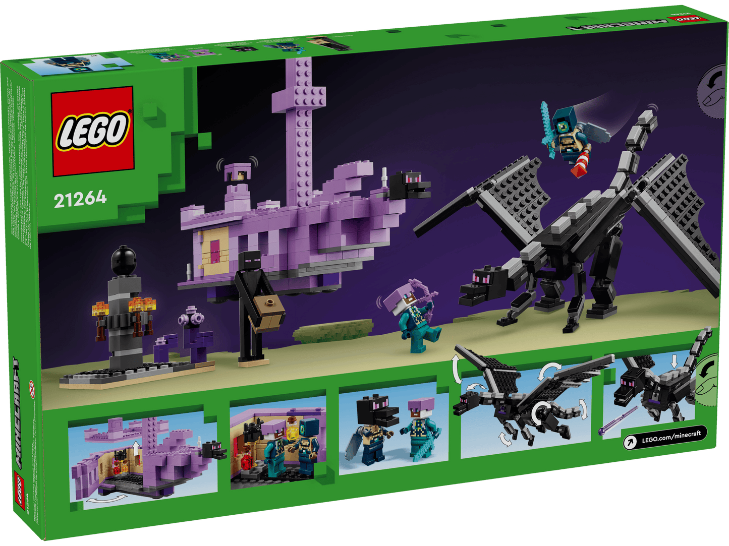 Minecraft 21264 The Ender Dragon and End Ship