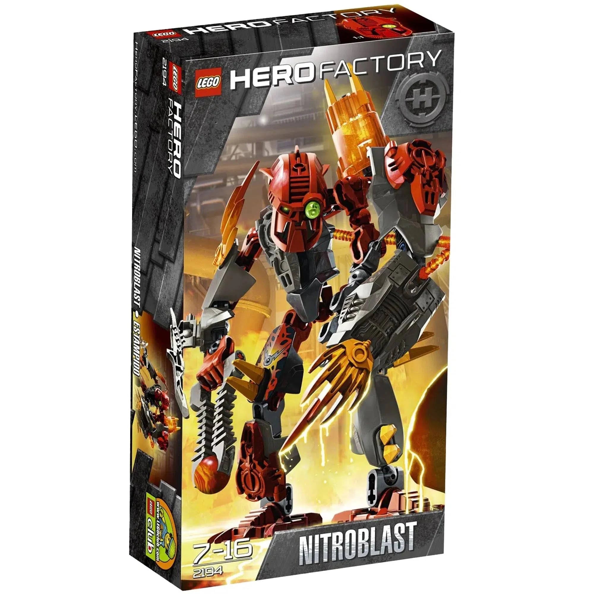 Hero Factory 2194 NITROBLAST – It's A Block Party