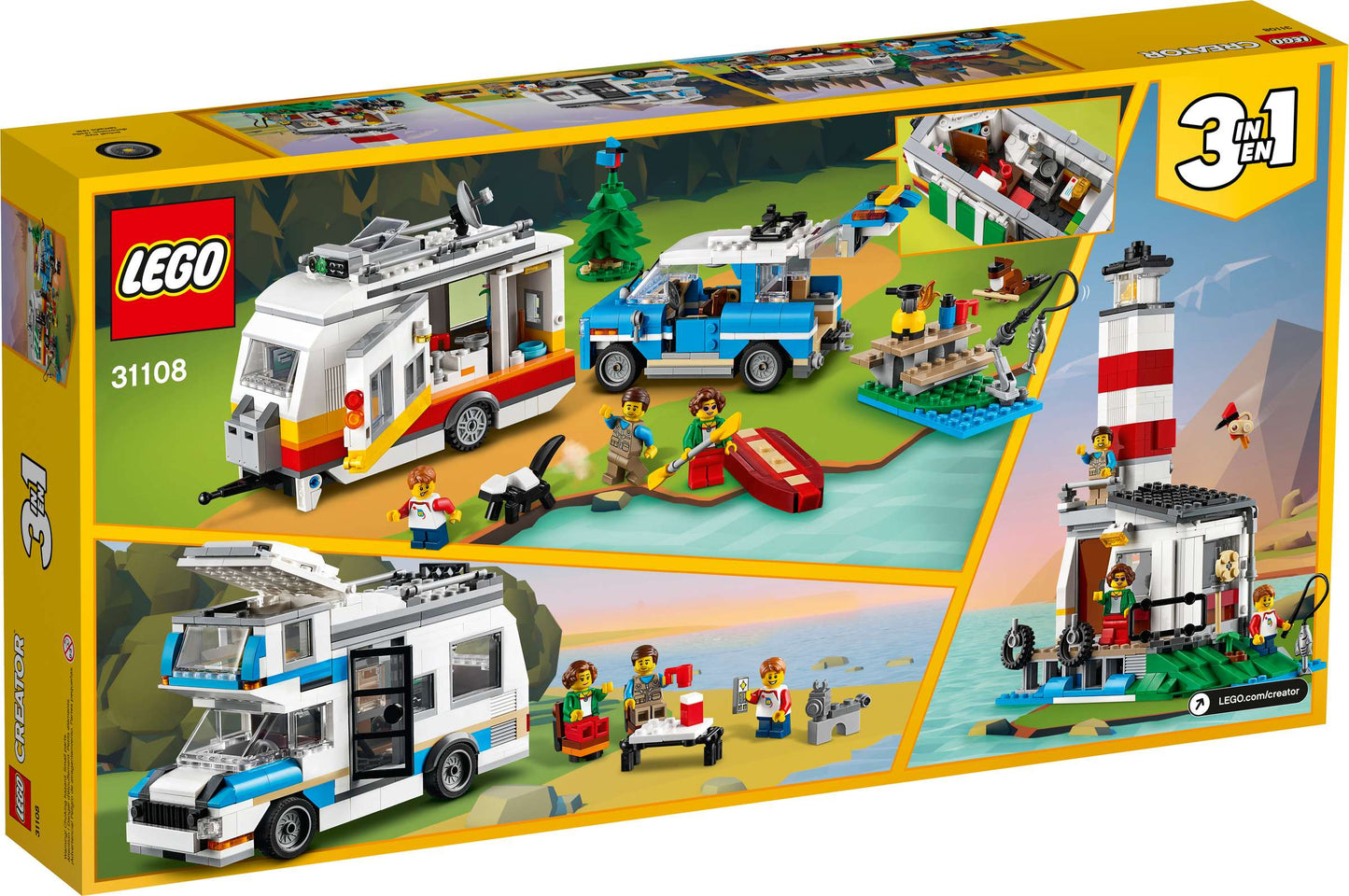 Creator 31108 Caravan Family Holiday