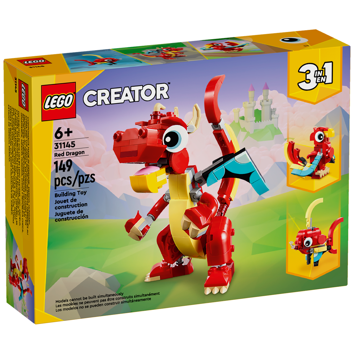 Creator 31145 Red Dragon