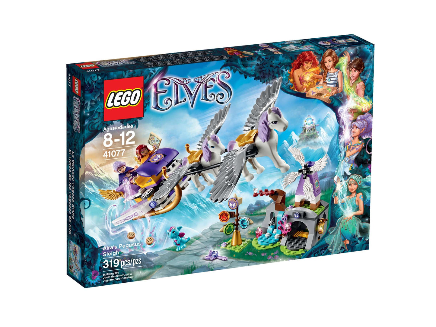 Elves 41077 Aira's Pegasus Sleigh