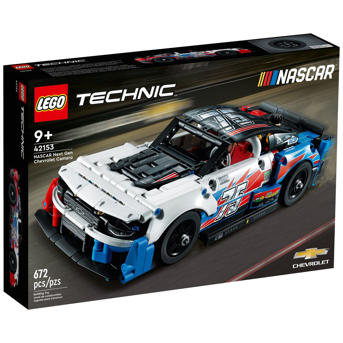 Technic 42153 NASCAR Next Gen Chevrolet Camaro