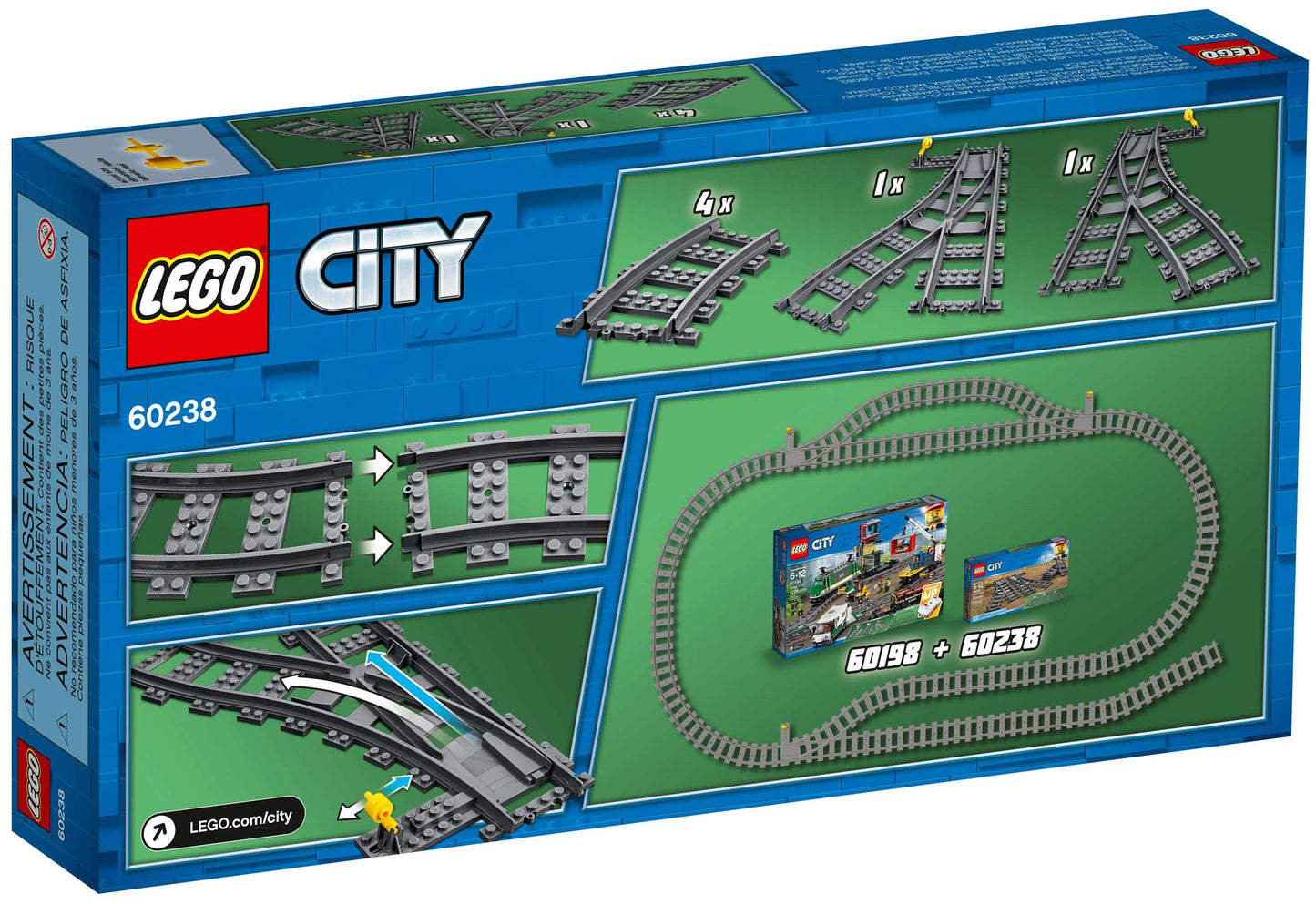 City 60238 Switch Tracks