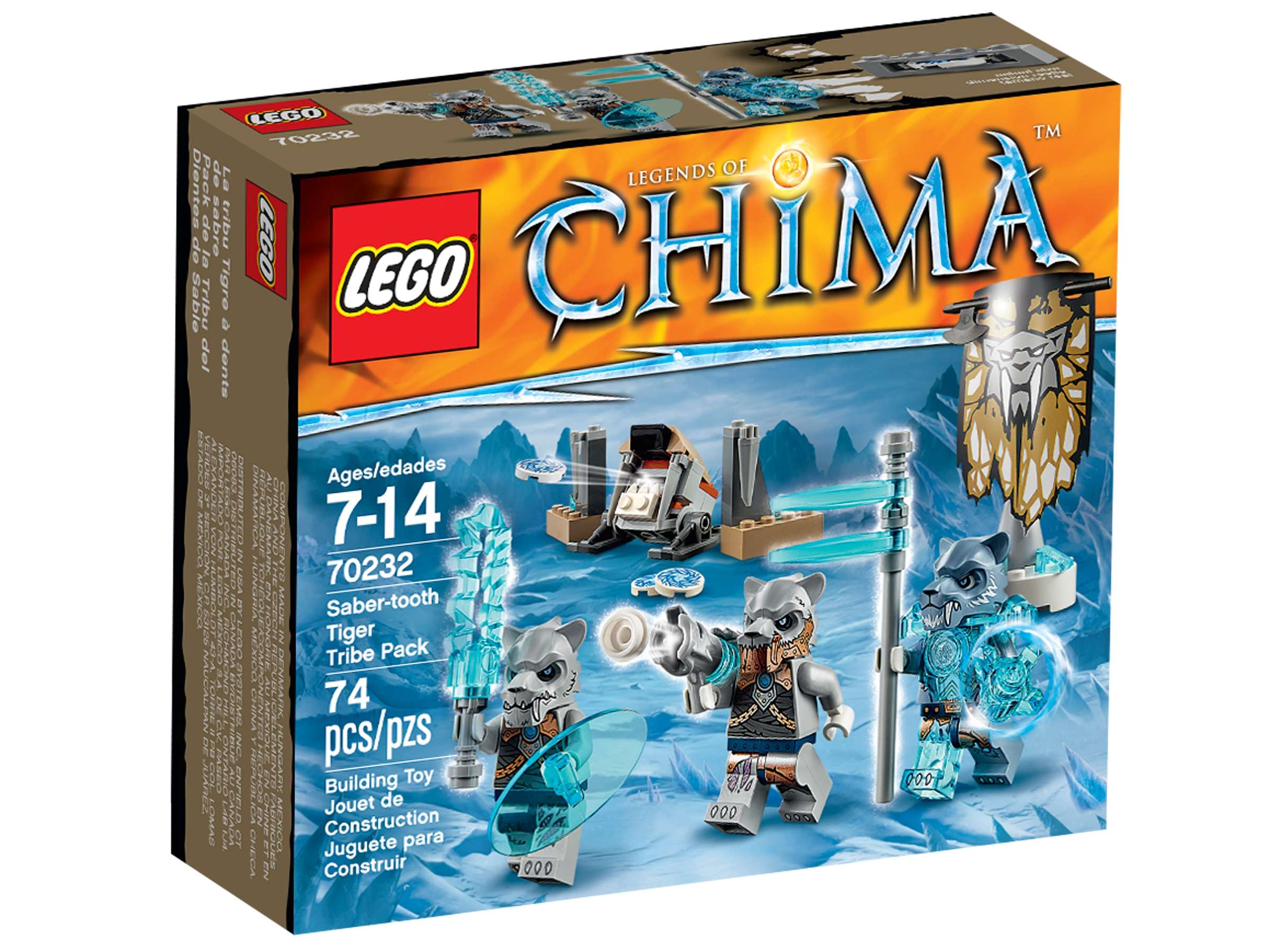 chima☆ Legends of Chima 70232 Saber-tooth Tiger Tribe Pack – It's A Block