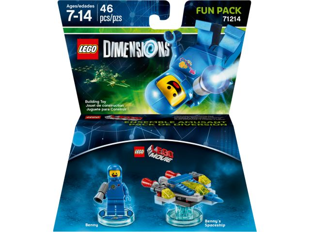 LEGO Dimensions The LEGO Movie 71214 Benny Fun Pack – It's A Block