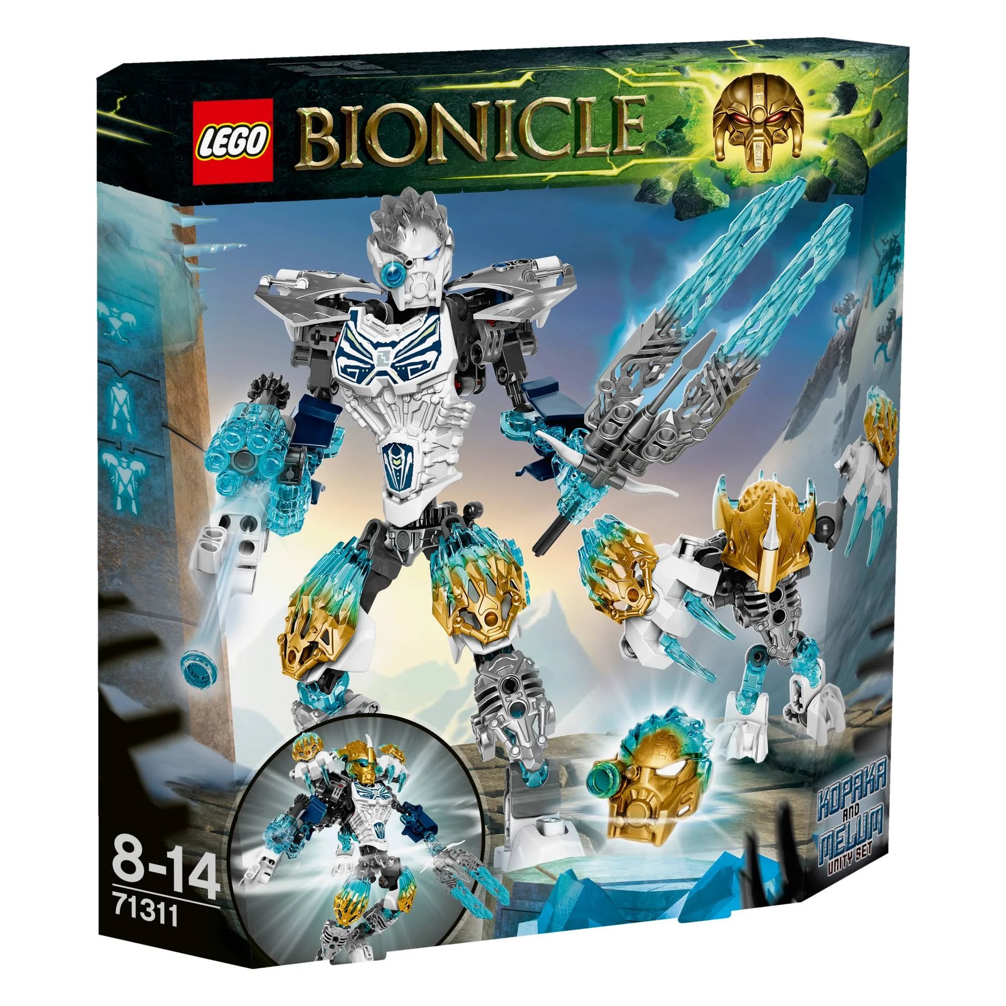 Bionicle 71311 Kopaka and Melum Unity Set – It's A Block Party