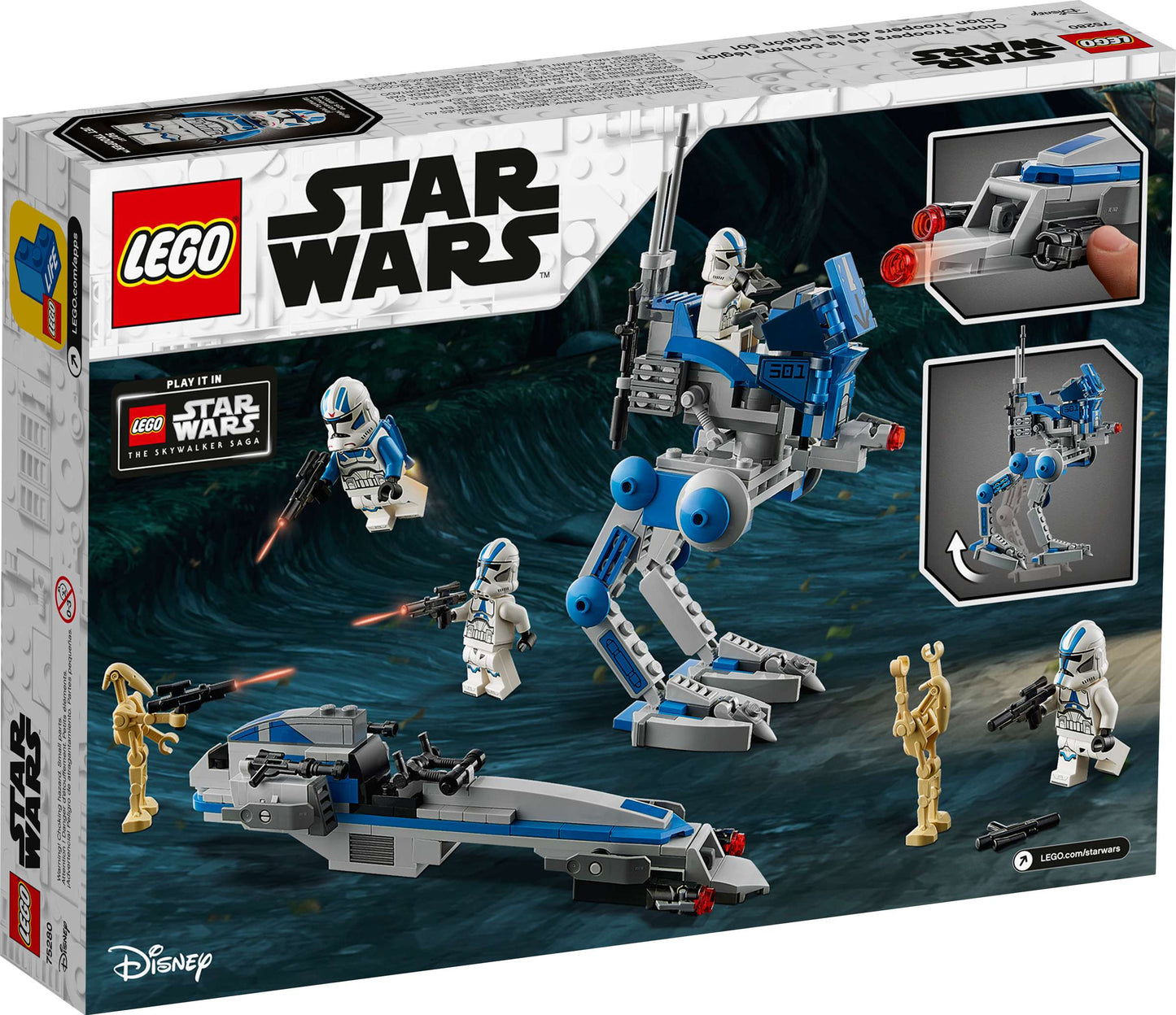 Star Wars 75280 501st Legion Clone Troopers