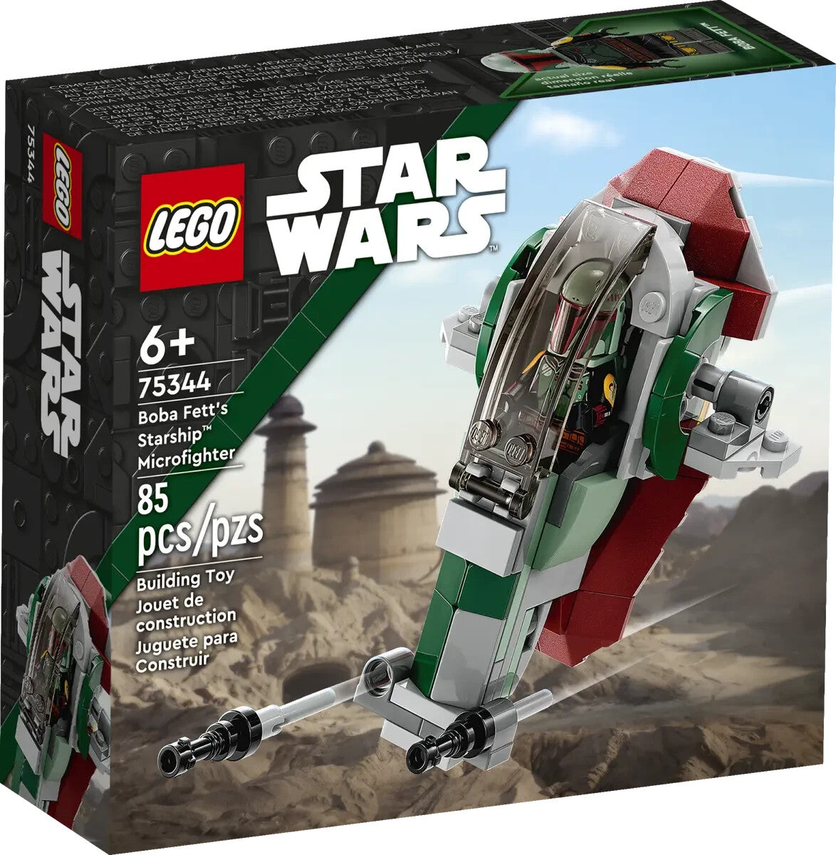 Star Wars 75344 Boba Fett's Starship Microfighter