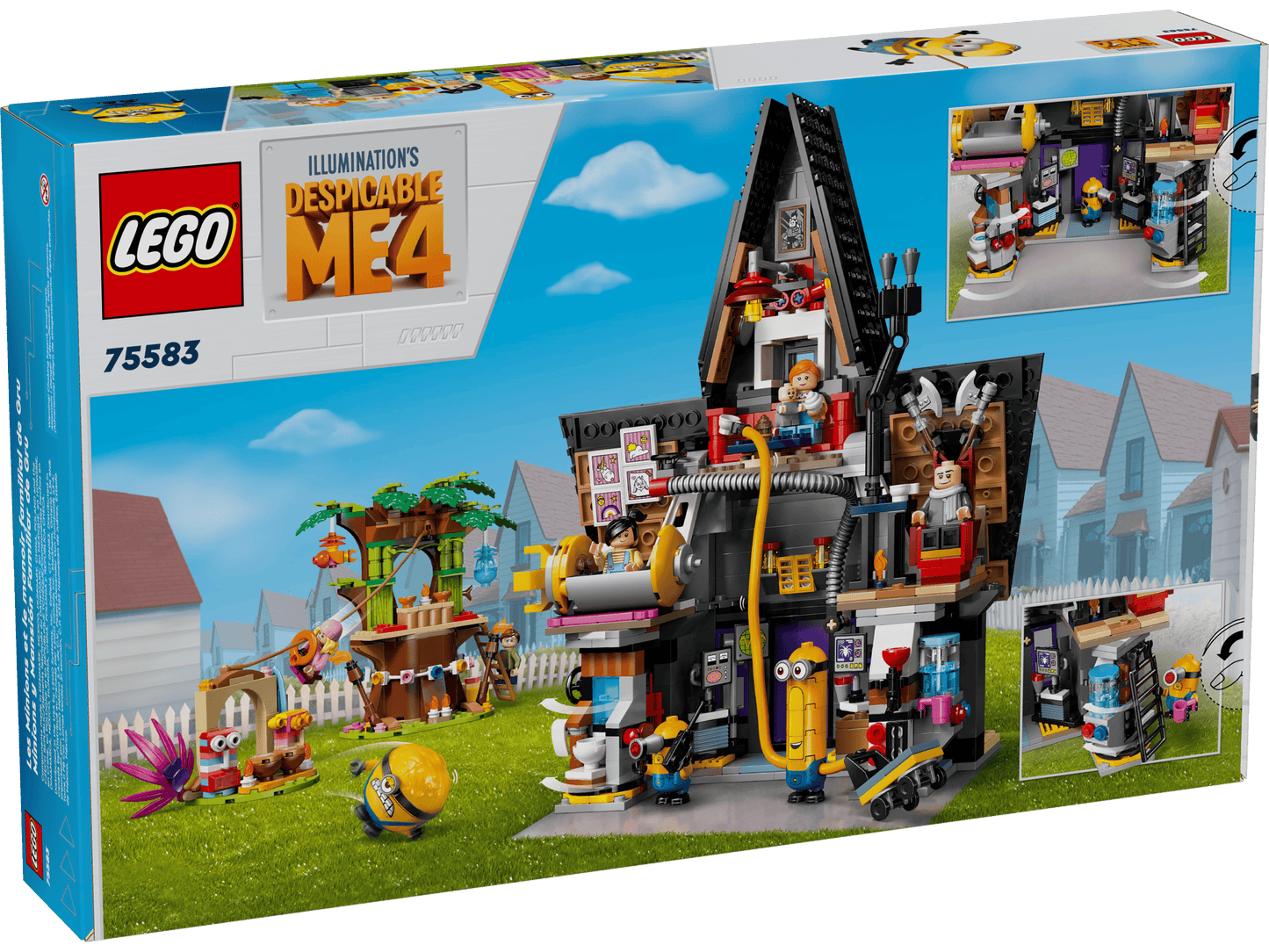Minions: Despicable Me 4 75583 Minions and Gru’s Family Mansion