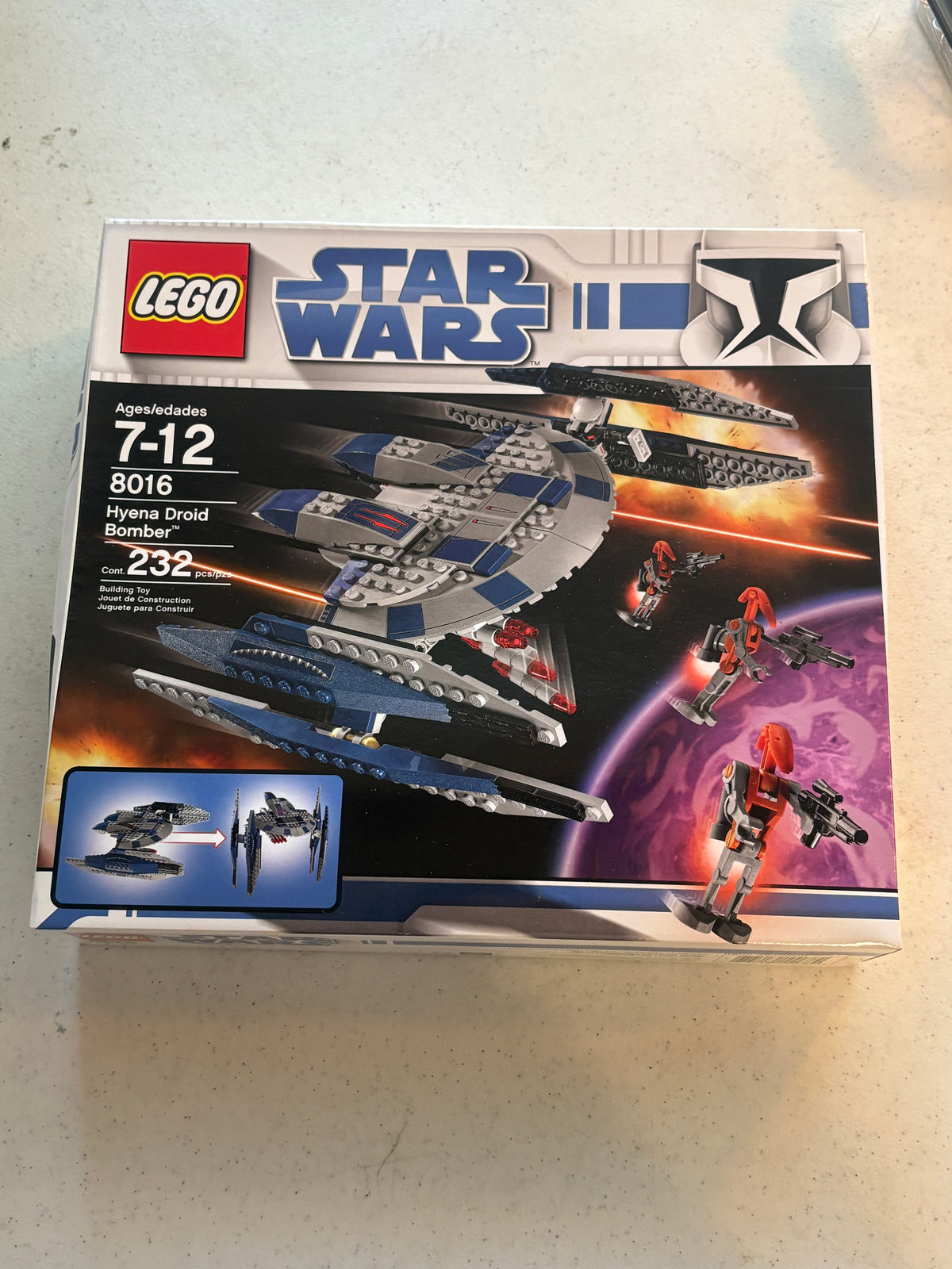 Star Wars 8016 Hyena Droid Bomber