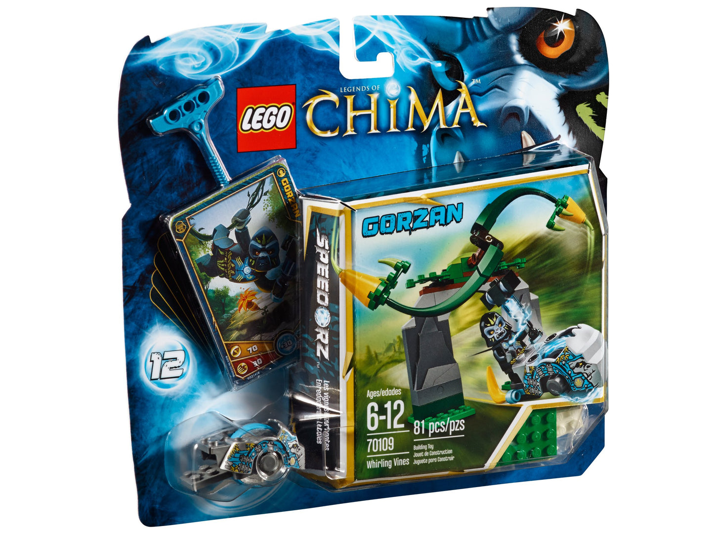 Legends of Chima 70109 Gorzan Whirling Vines