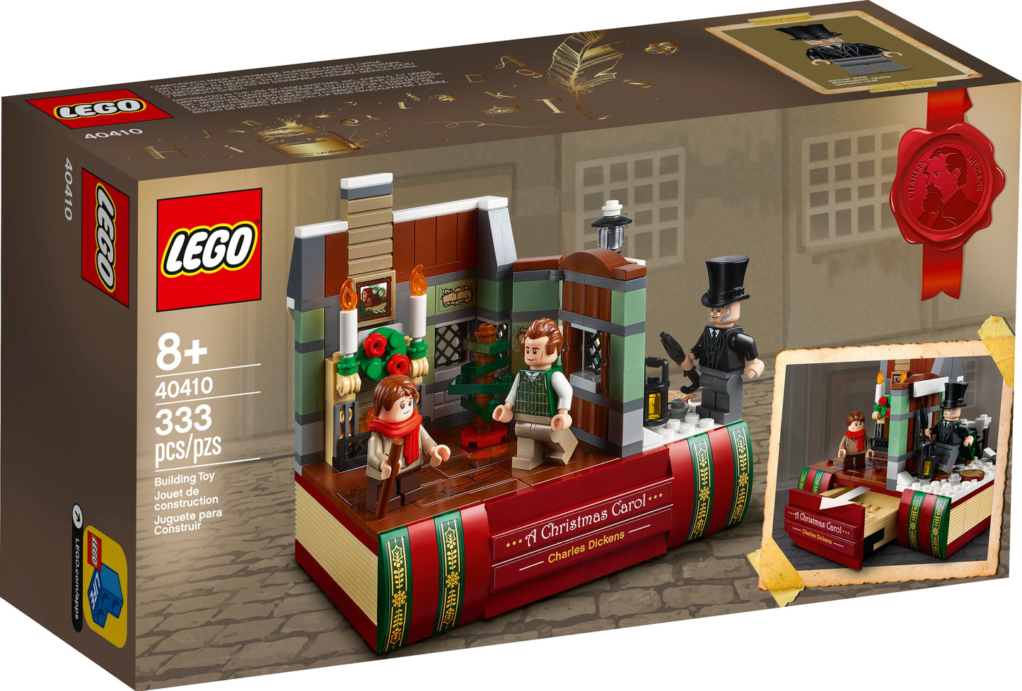 LEGO 40410 ‘A Christmas Carol’ Charles Dicken’s Tribute