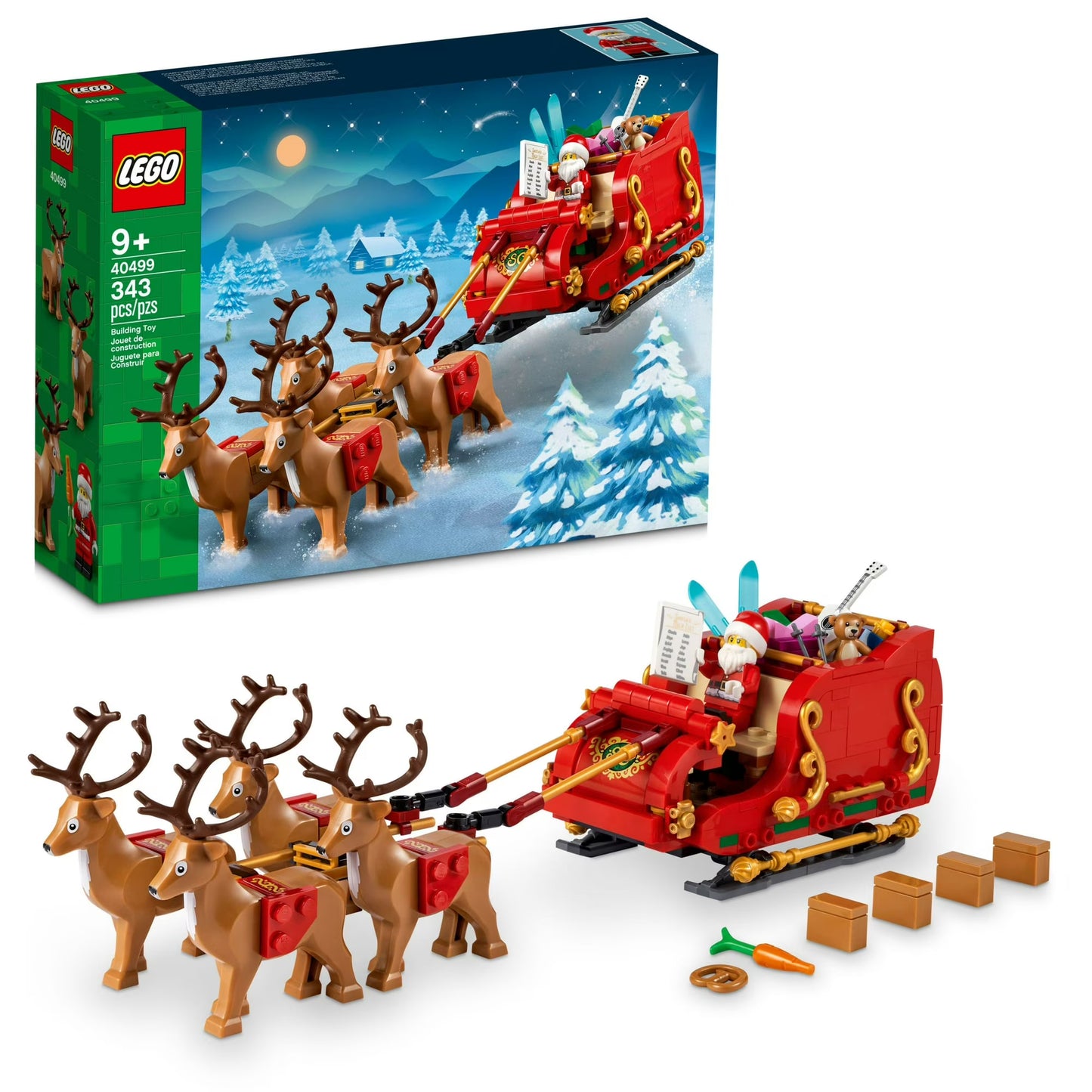 LEGO Icon 40499 Santa’s Sleigh