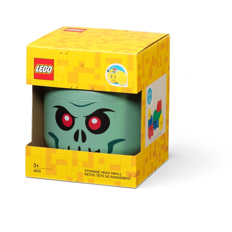 LEGO 5007888 Small Green Skeleton Storage Head