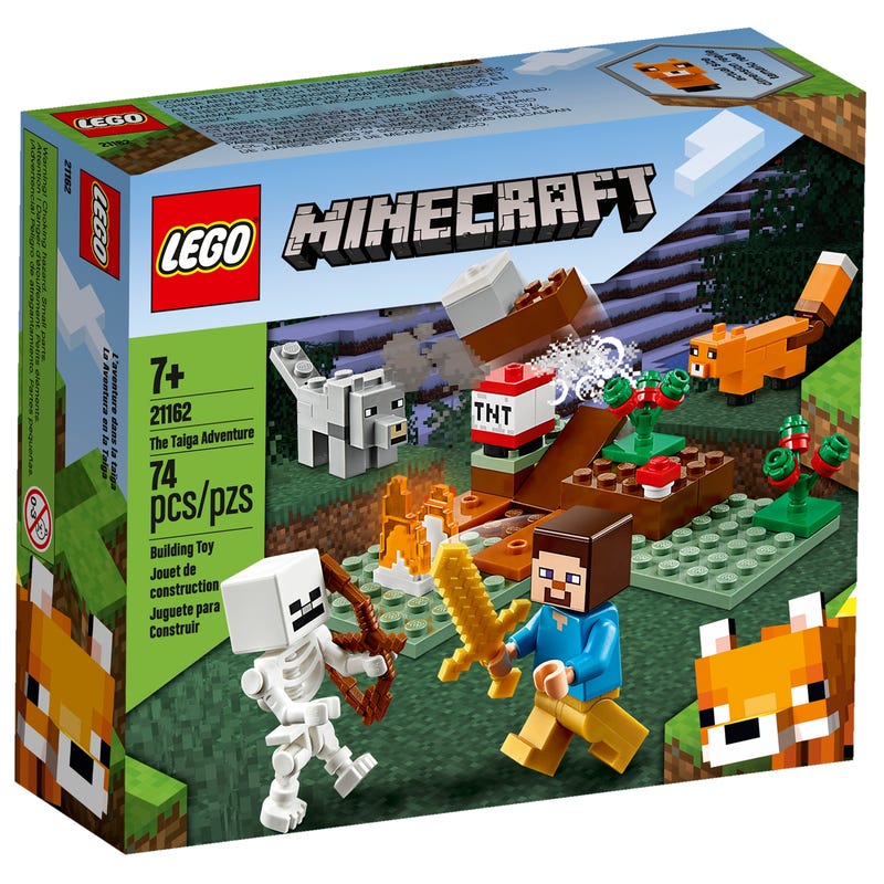 LEGO Minecraft 21162 The Taiga Adventure