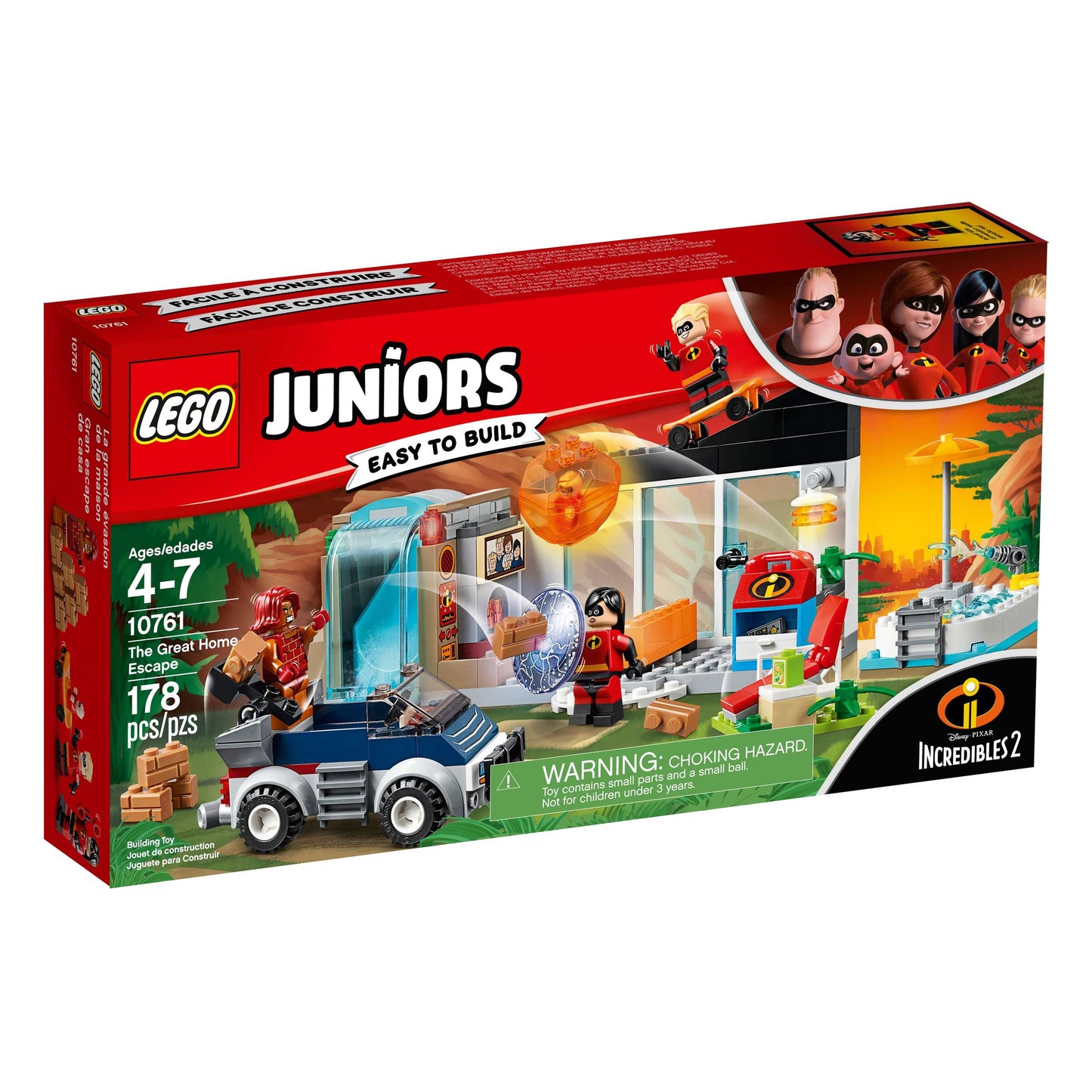 Juniors: Incredibles 2 10761 The Great Home Escape