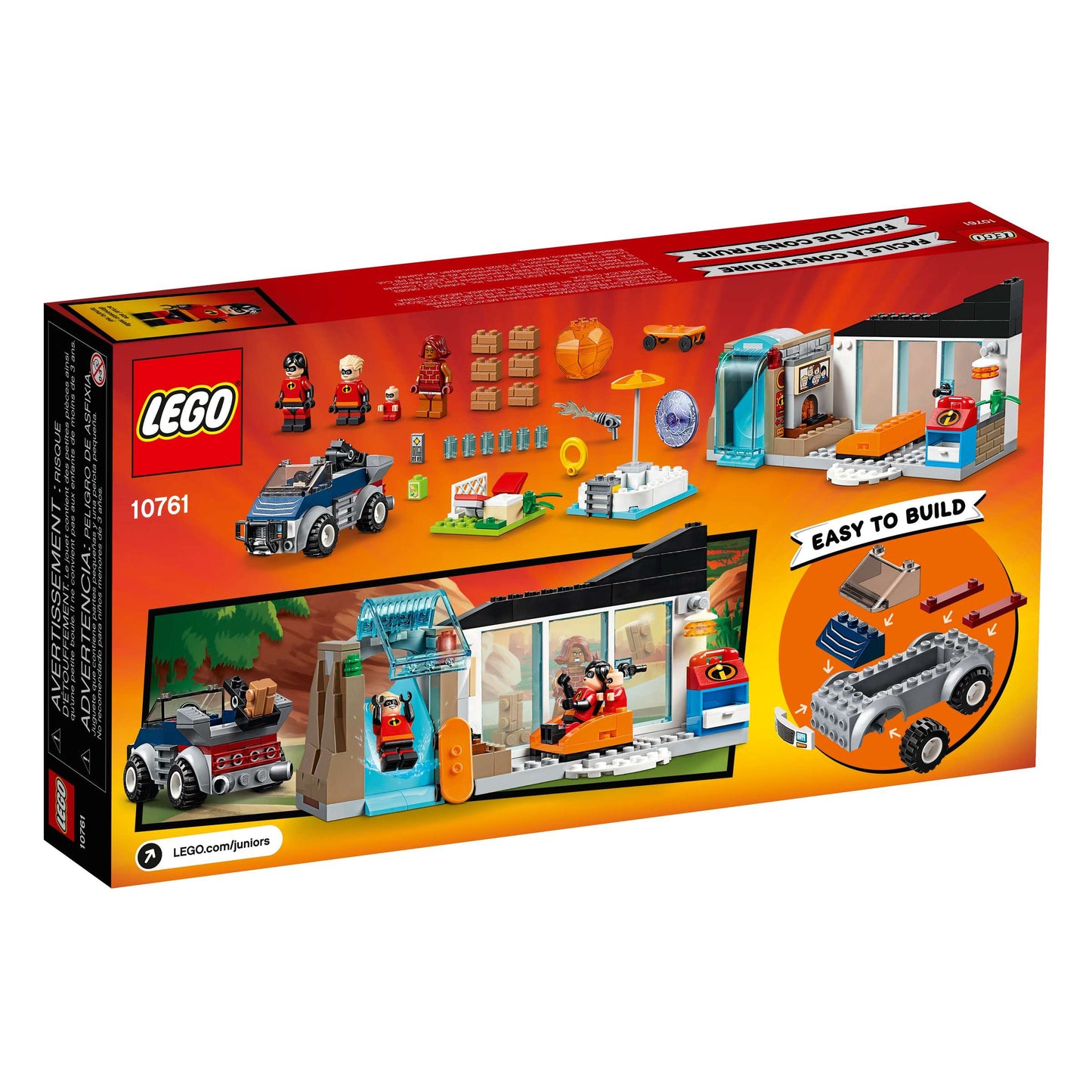 Juniors: Incredibles 2 10761 The Great Home Escape