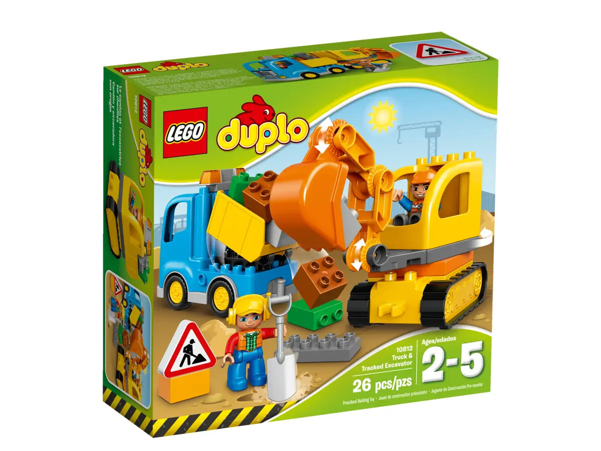 LEGO Duplo 10812 Truck & Tracked Excavator