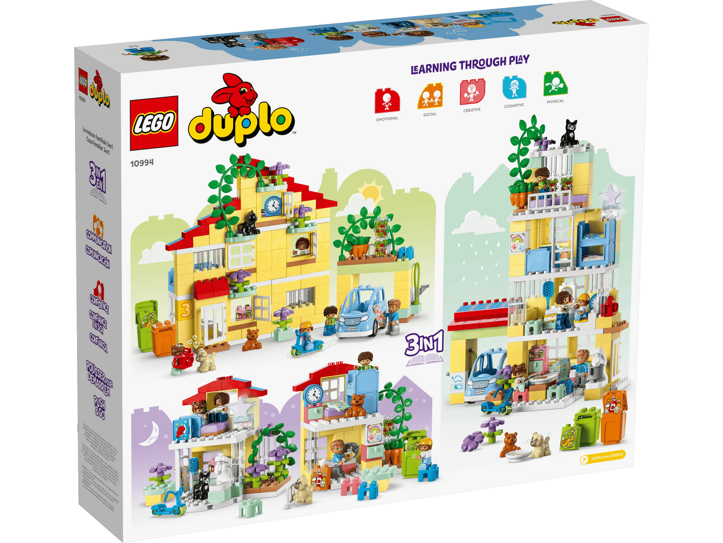 Duplo 10994 3 in 1 Family House