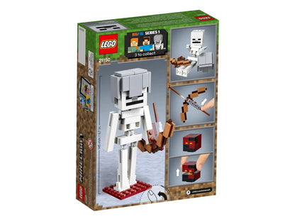 LEGO Minecraft 21150 Skeleton BigFig with Magma Cube