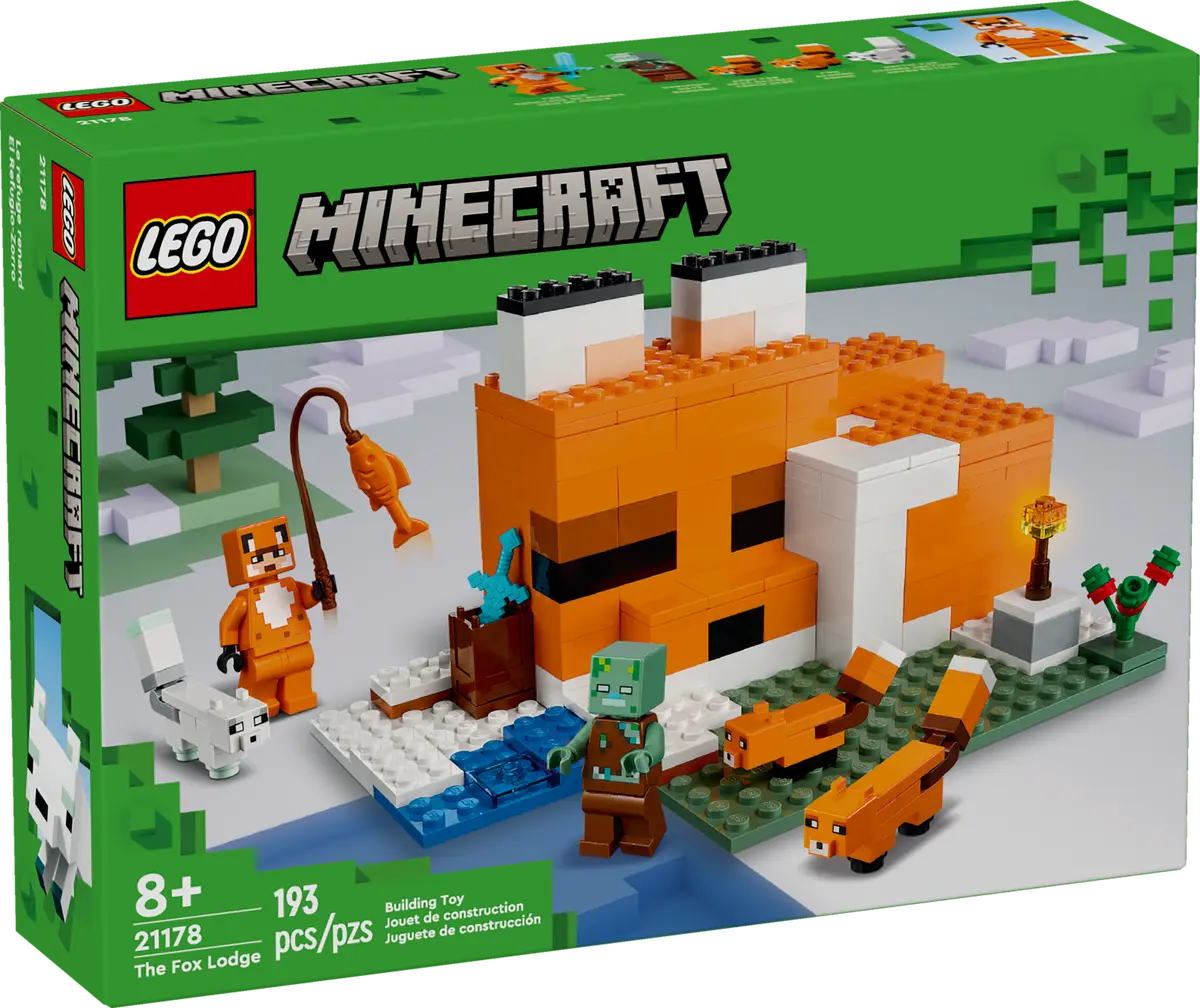 LEGO Minecraft 21178 The Fox Lodge