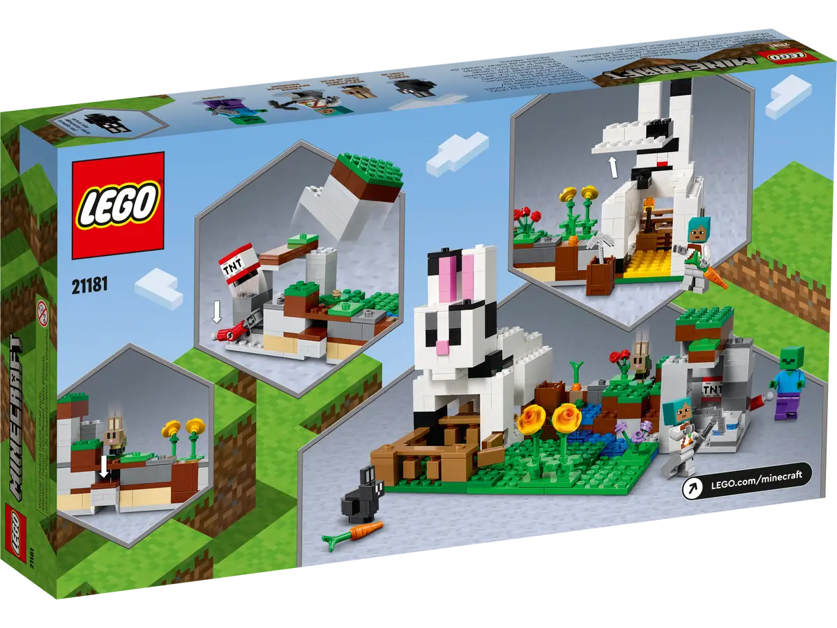 LEGO Minecraft 21181 The Rabbit Ranch