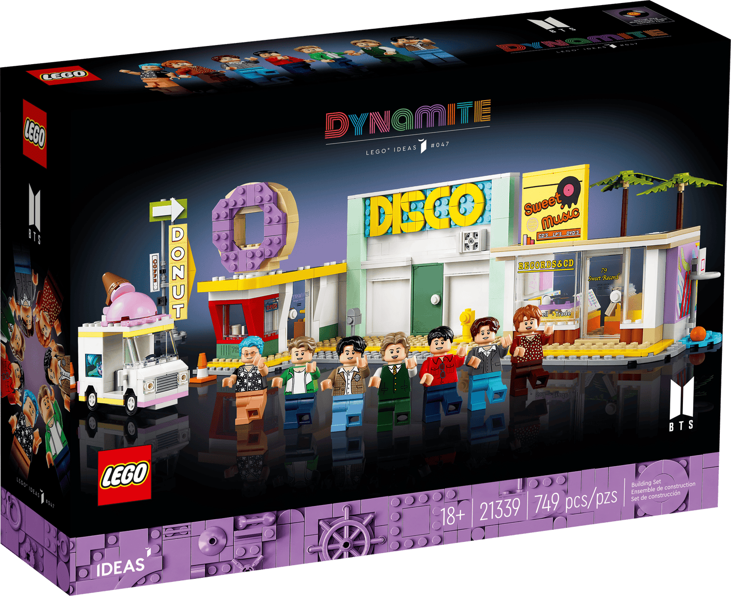 Ideas 21339 BTS Dynamite Disco