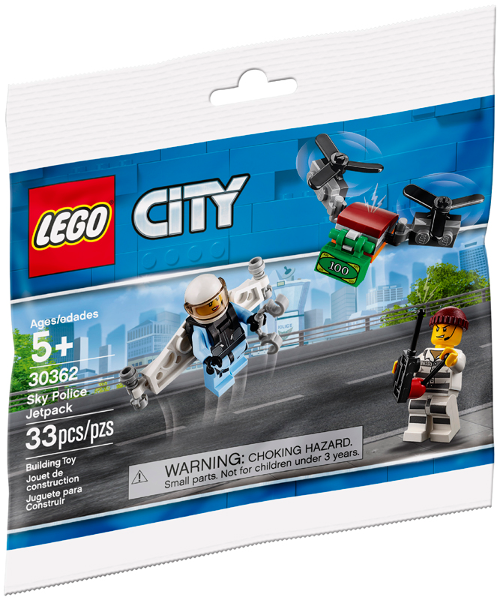 LEGO City 30362 Sky Police Jetpack