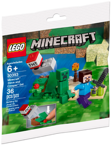 LEGO Minecraft 30393 Minecraft Steve and Creeper Set