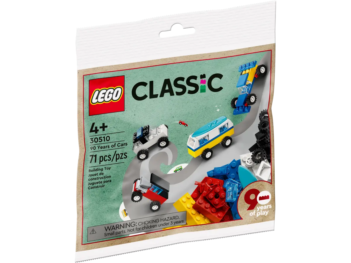 LEGO Classic 30510 90 Years of Cars