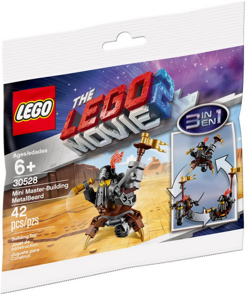 LEGO The LEGO Movie 2 30528 Mini Master-Building Metal Beard 3in1