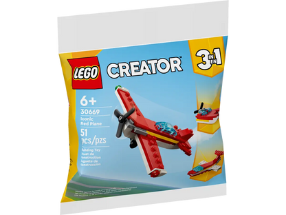 LEGO Creator 3 in 1 30669 Iconic Red Plane