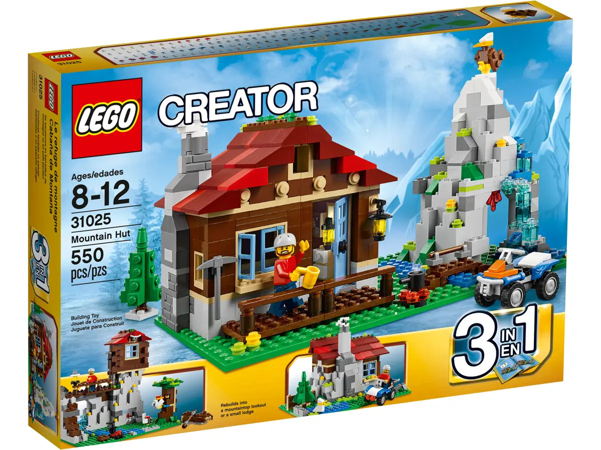 LEGO Creator 31025 Mountain Hut 3 in 1