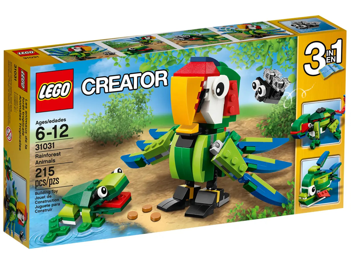 LEGO Creator 31031 Rainforest Animals 3 in 1