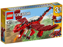 LEGO Creator 31032 Red Creatures 3 in 1