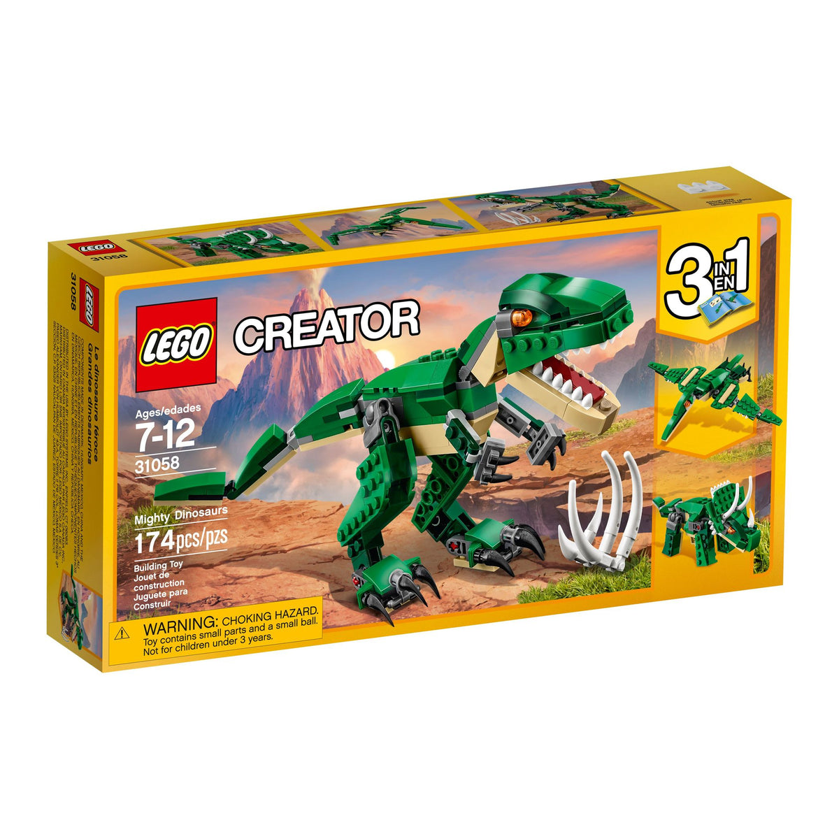Creator 31058 Mighty Dinosaurs