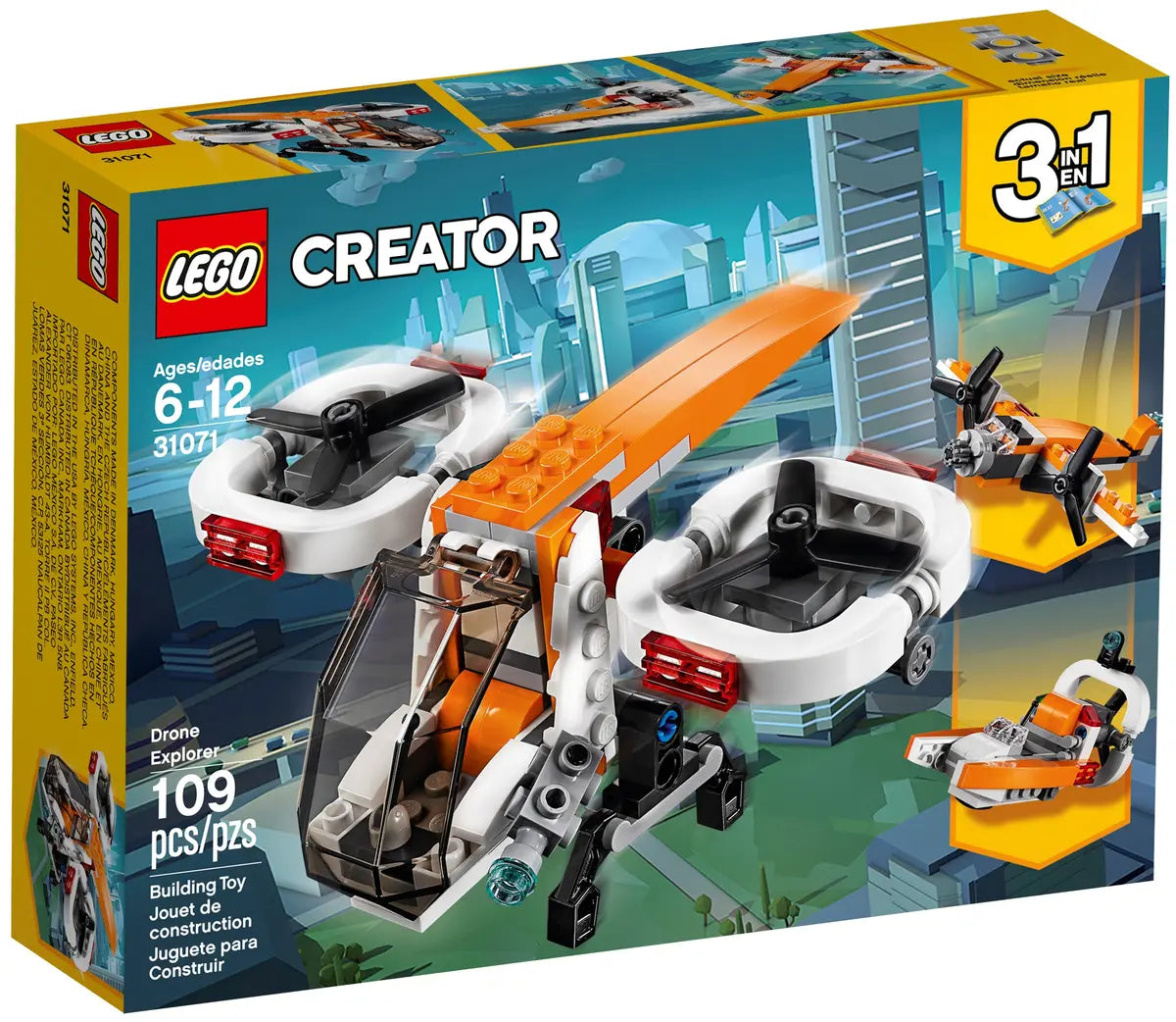 LEGO Creator 31071 Drone Explorer 3 in 1