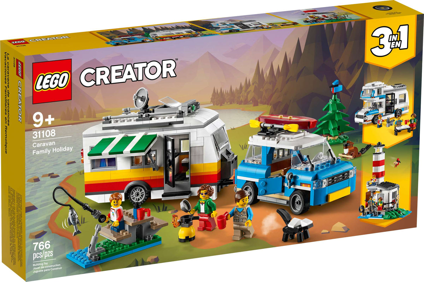 Creator 31108 Caravan Family Holiday