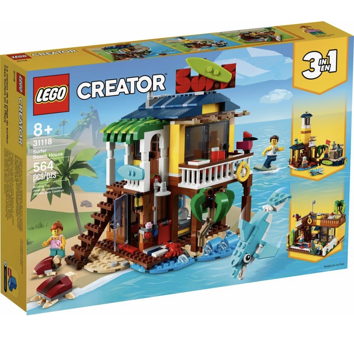 Creator 31118 Surfer Beach House