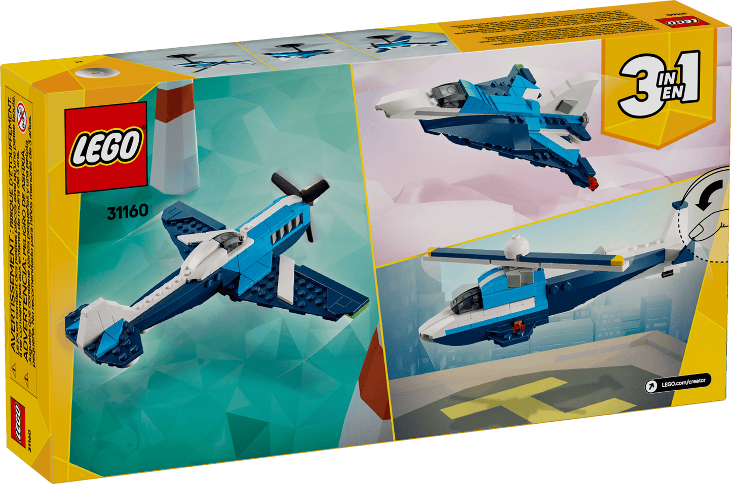Creator 31160 Race Plane