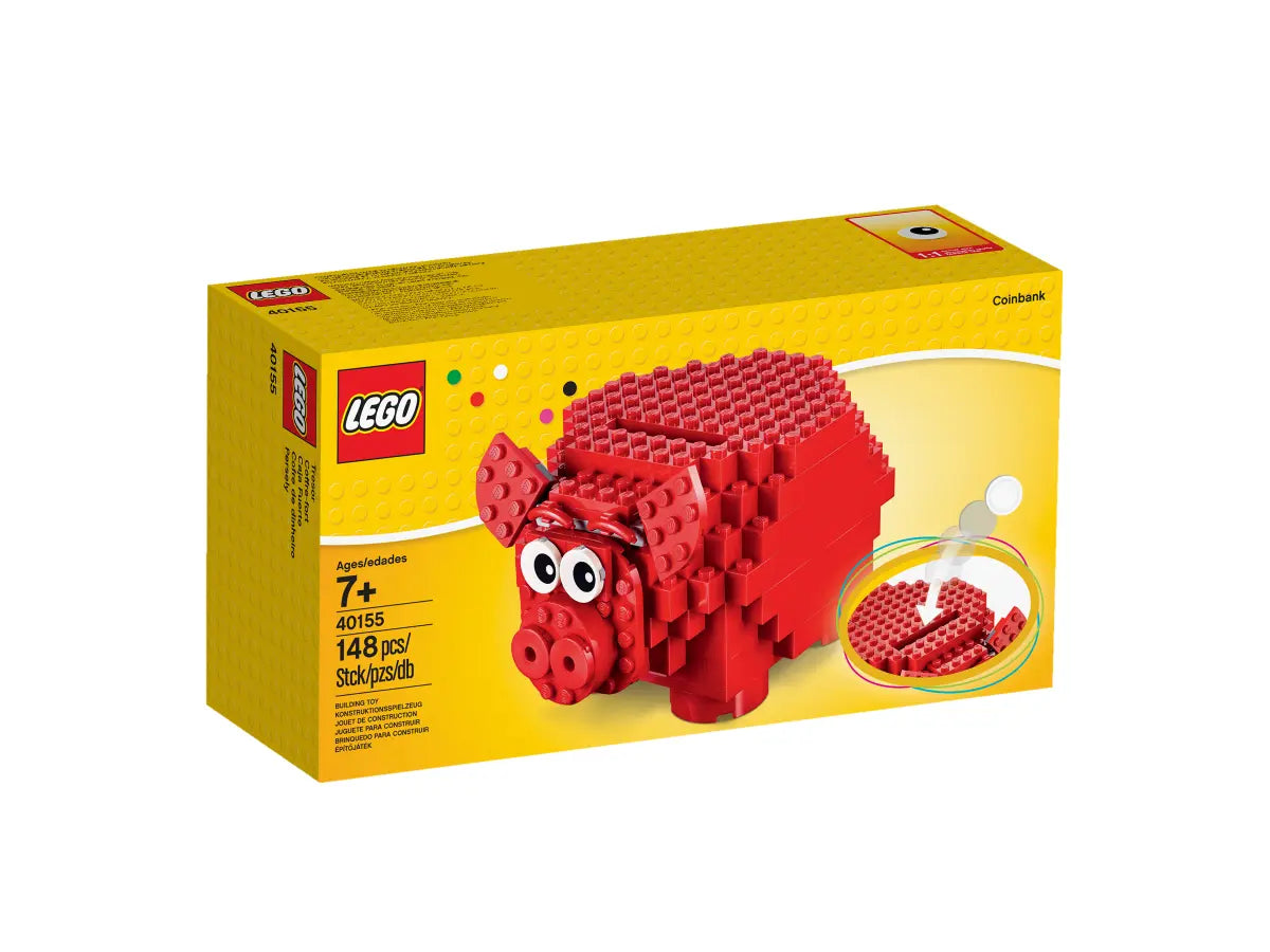 LEGO 40155 Piggy Coin Bank - Red