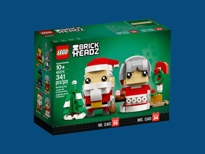 LEGO BrickHeadz 40274 Mr. & Mrs. Claus