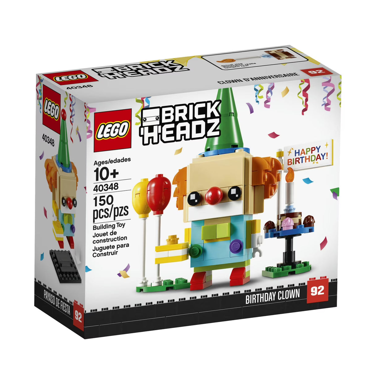 Brickheadz 40348 Birthday Clown