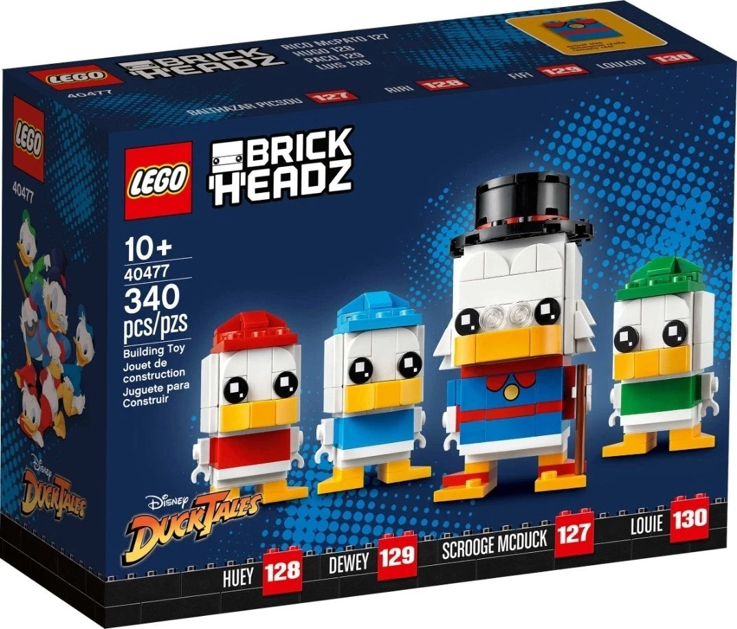 Brickheadz 40477 Scrooge McDuck, Huey, Dewey & Louie