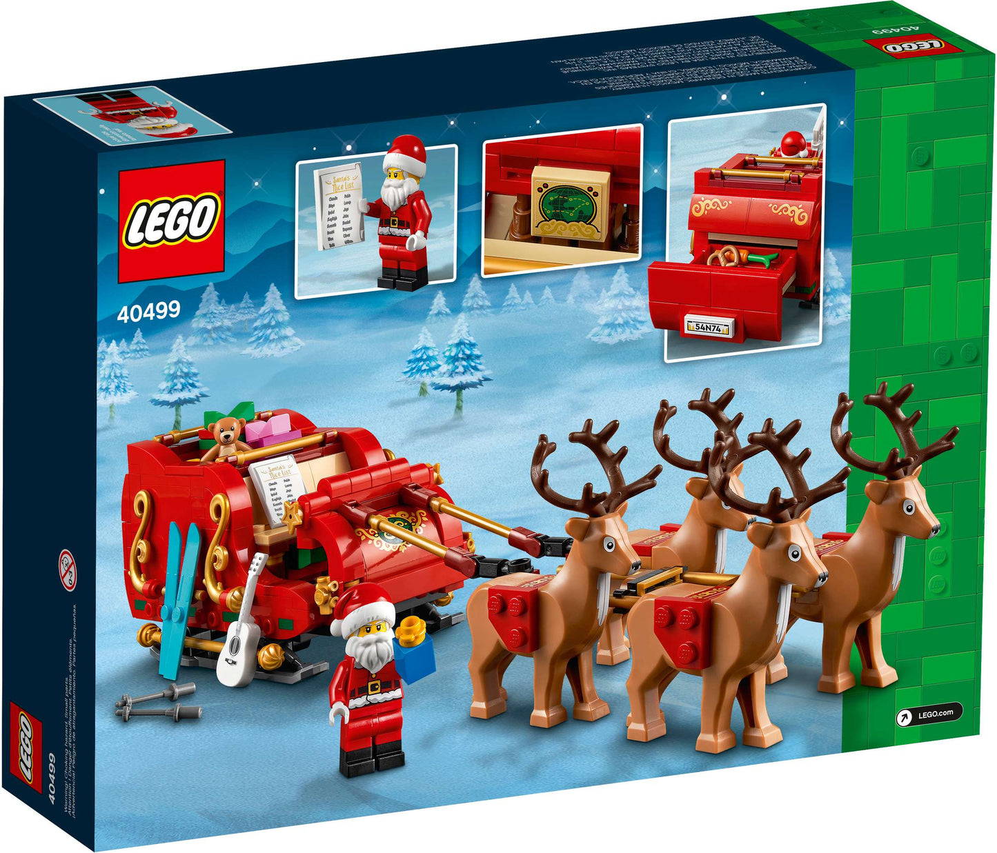 Icons 40499 Santa’s Sleigh