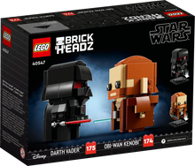 LEGO Star Wars BrickHeadz 40547 Obi-Wan Kenobi & Darth Vader