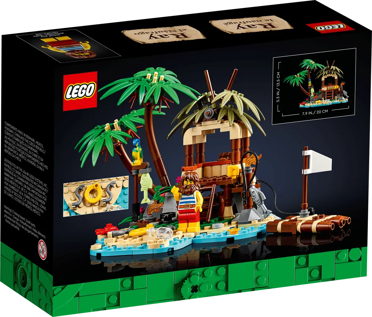 LEGO Ideas 40566 Ray The Castaway