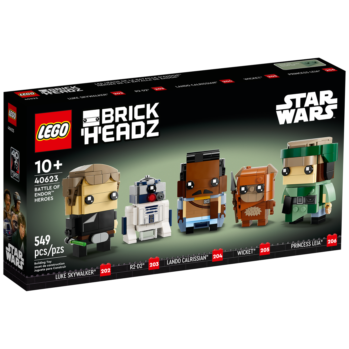 Star Wars LEGO 40623 BRICKHEADZ Battle of Endor Heroes